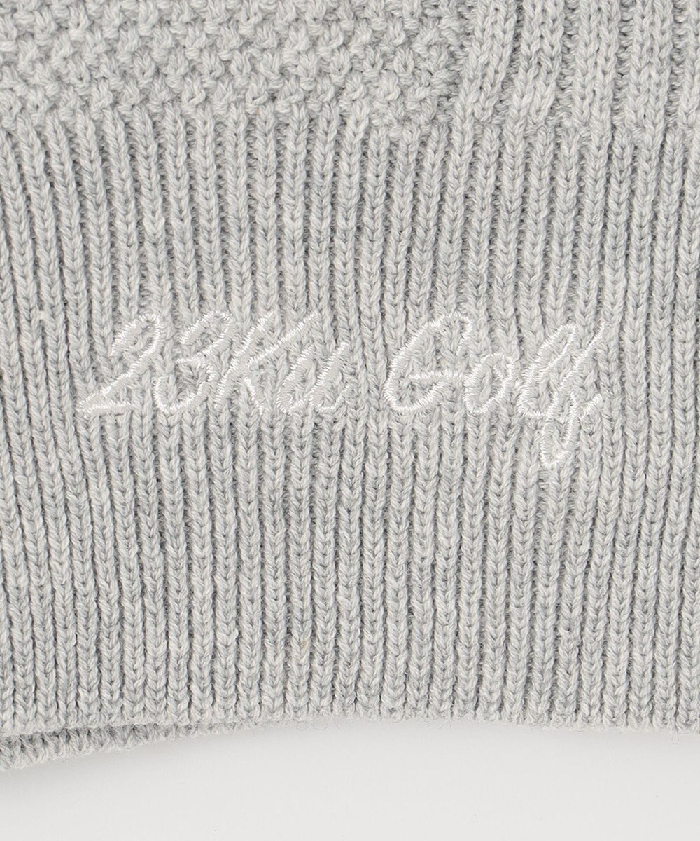 23区GOLF 【WOMEN】【洗える】コットンブレンド ニットベスト 