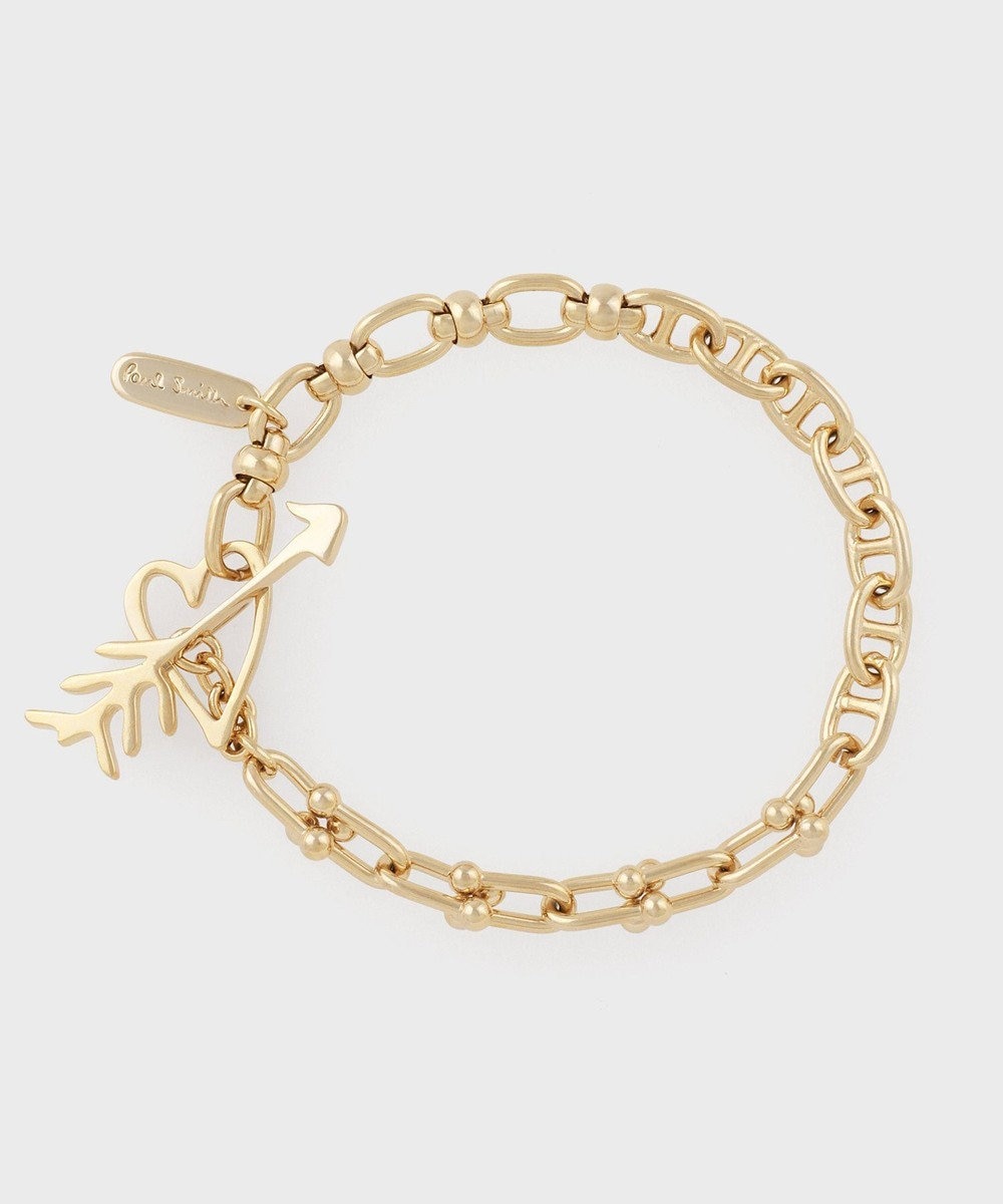 Paul Smith ハートミックスチェーン ブレスレット 