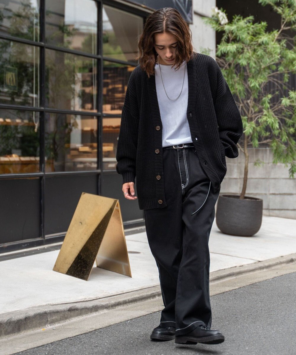 WEGO 【ユニセックス着用アイテム/ウエストゴム】ワーカーズパンツ 