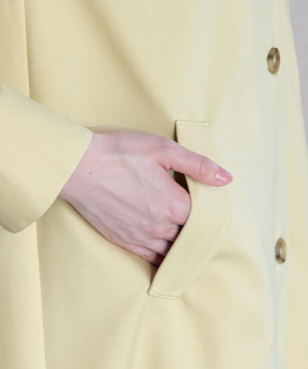 Tiaclasse L 【洗える】ステンカラーコート 