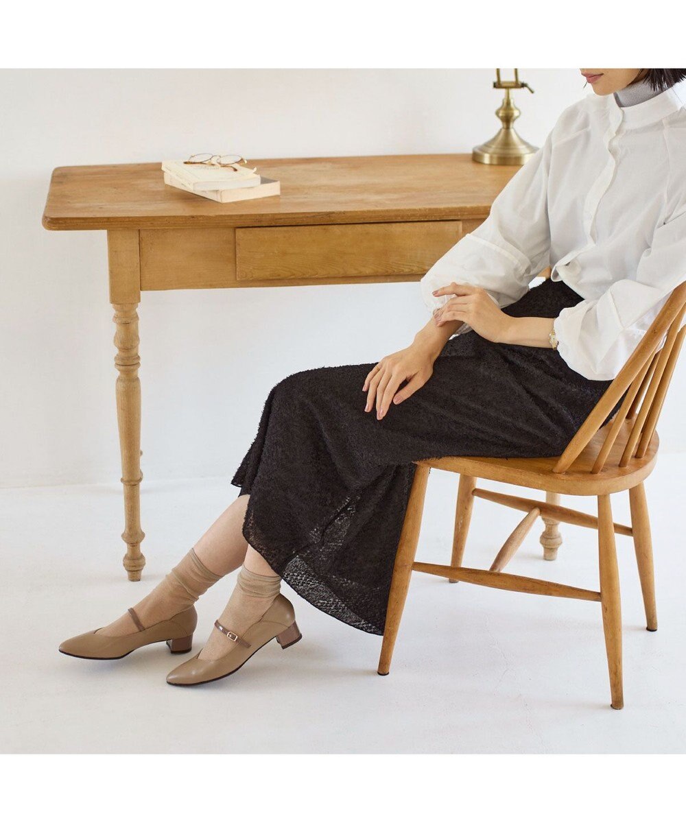 Riz raffinee <Riz raffinee>アーモンドトゥストラップパンプス 