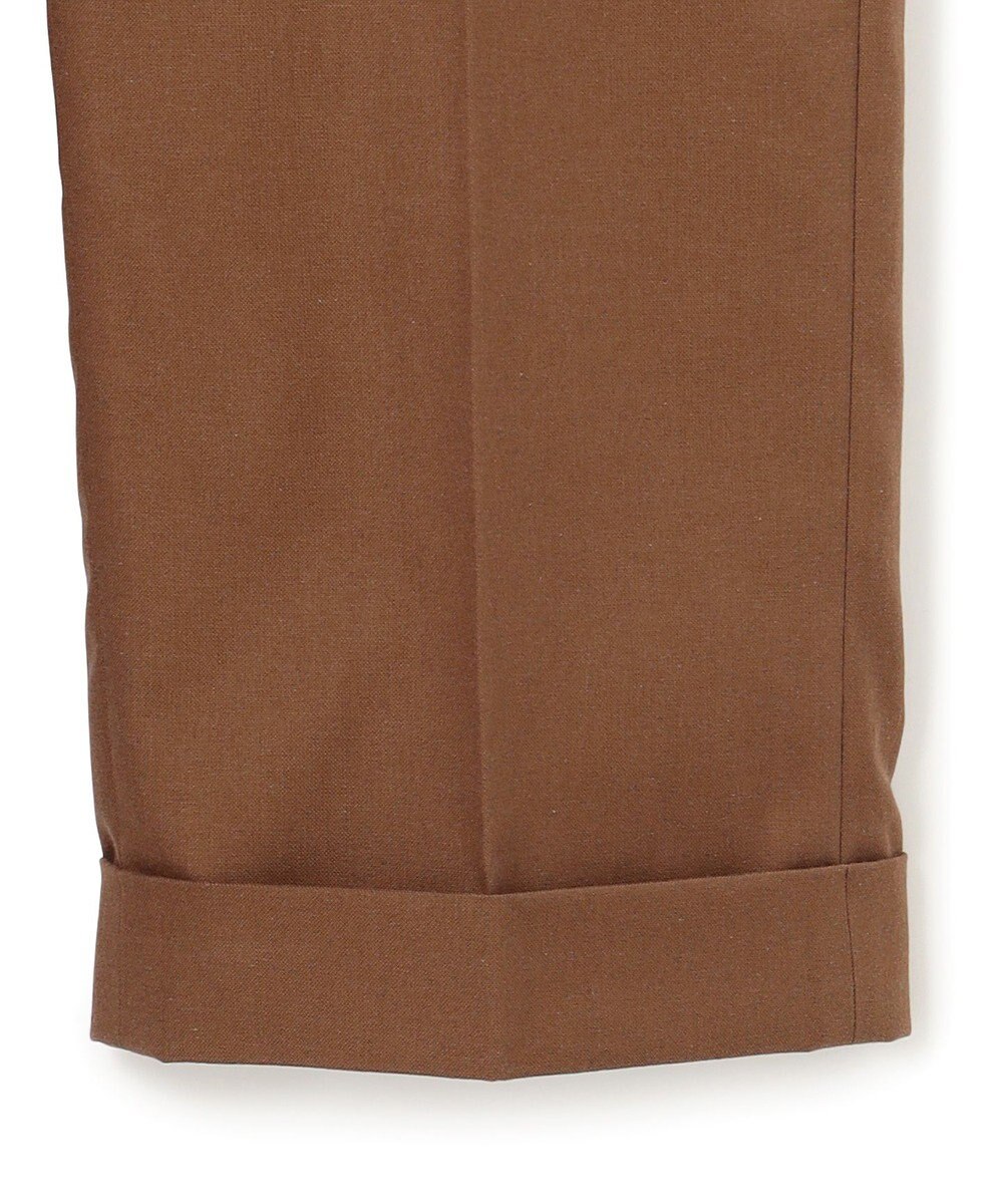 J.PRESS MEN 【J.PRESS ORIGINALS】Magic Cuba Wool Cotton Hopsack New Piped Stem Slacks 