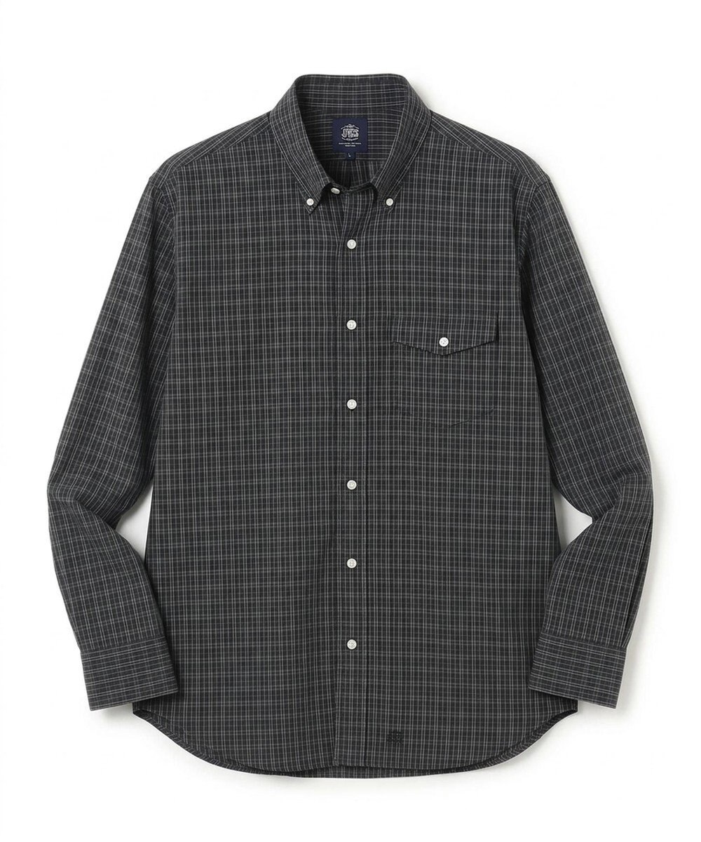 J.PRESS MEN 【こだわりの逸品】シアージャカードチェック シャツ / B.D. 