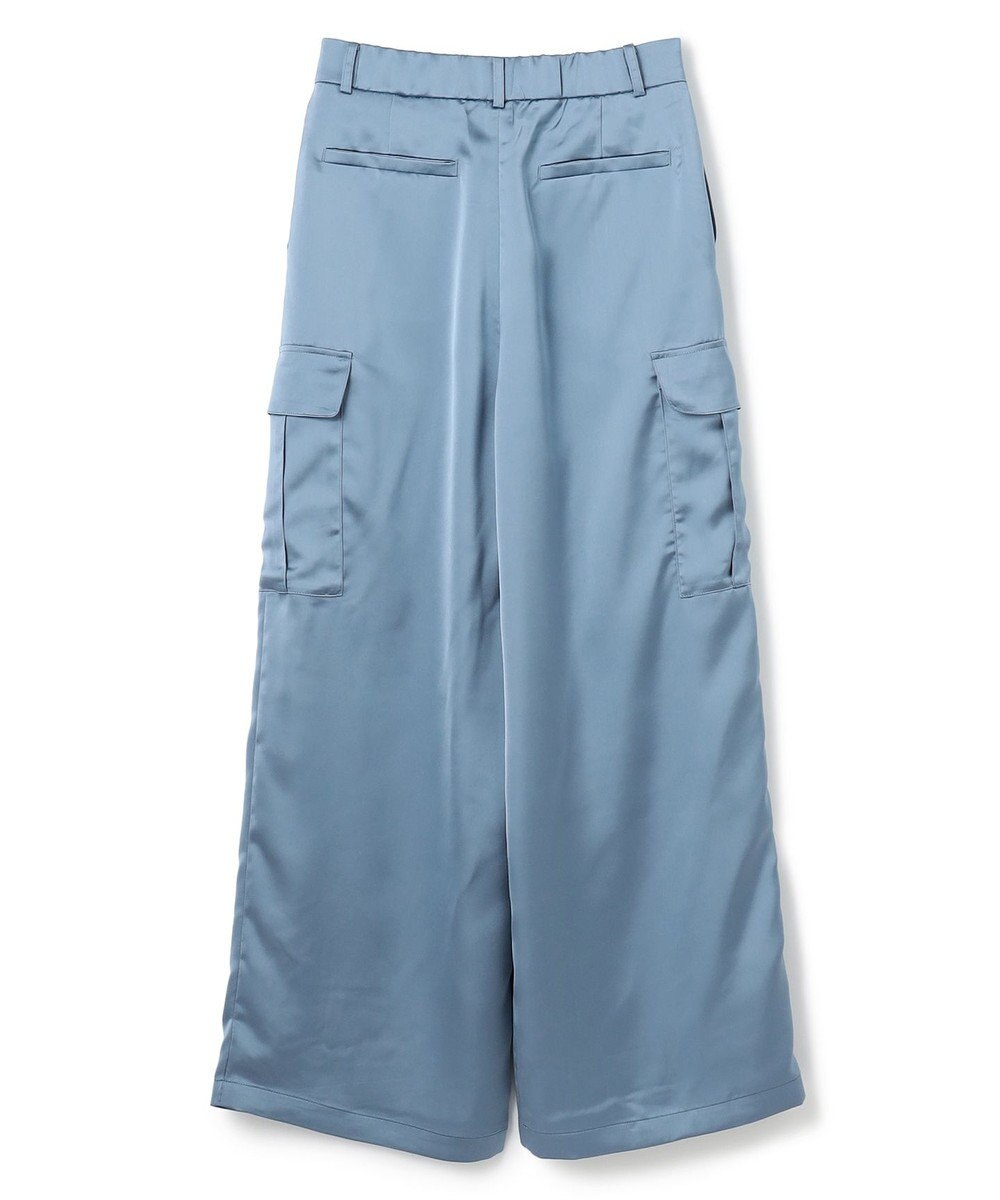 UNFILO L サテン カーゴパンツ 