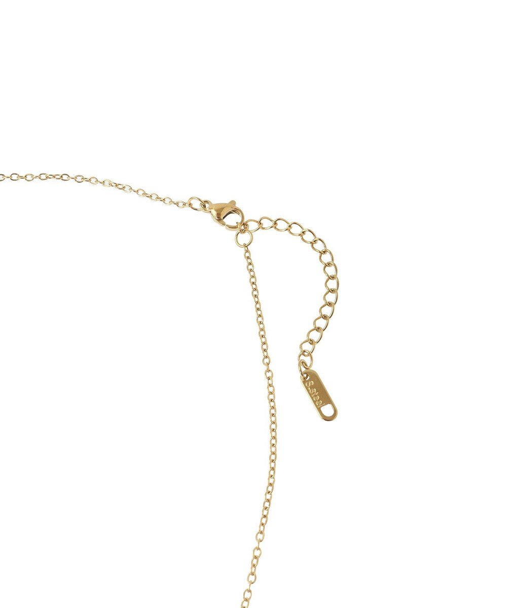 AMERICAN HOLIC ステンレスラウンドイニシャルネックレス 