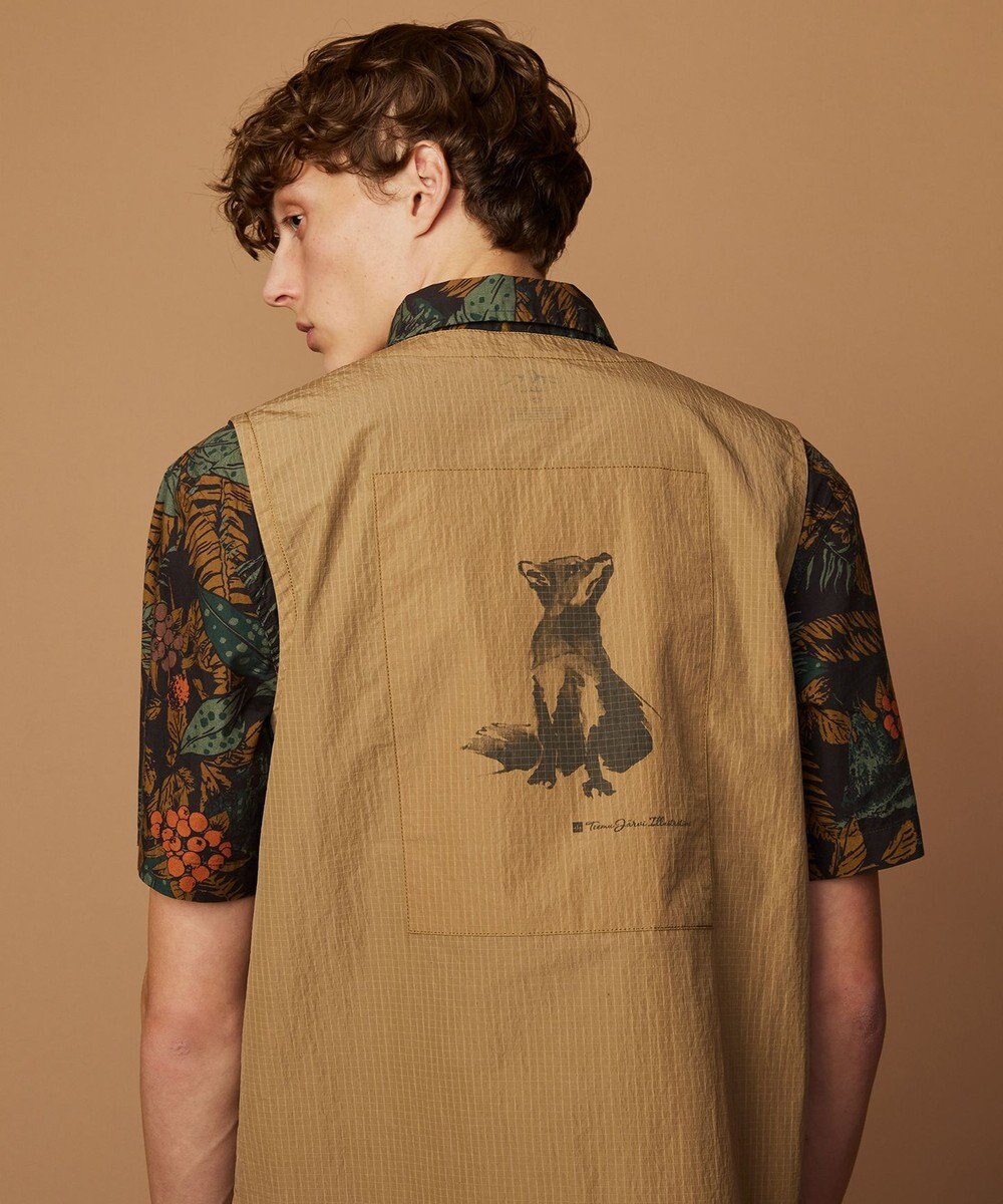 JOSEPH ABBOUD MOUNTAIN 【ECO撥水・軽量/男女兼用】Teeamu Jarviコラボベスト 