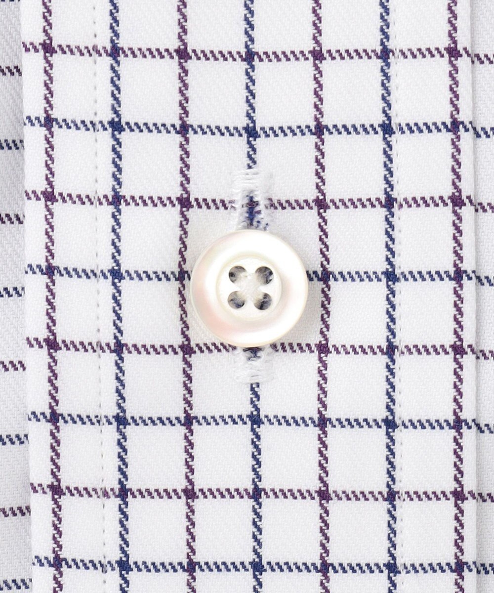 J.PRESS MEN 【KING SIZE】【PREMIUM PLEATS / 形態安定】スーピマコットンタッタソールチェック シャツ/B.D. 