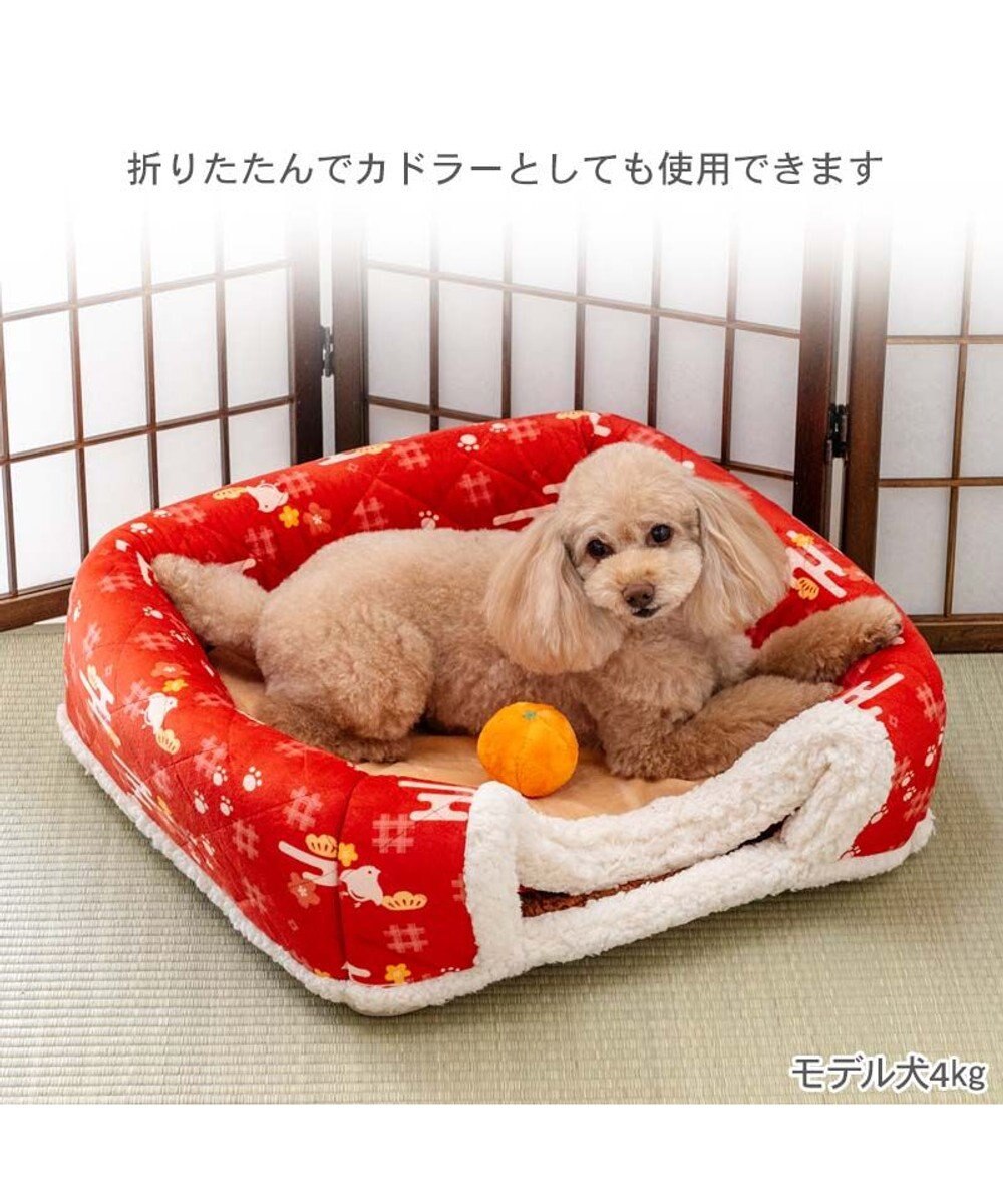 PET PARADISE ペットパラダイス こたつ ハウス 《千鳥柄》 Ｌ 