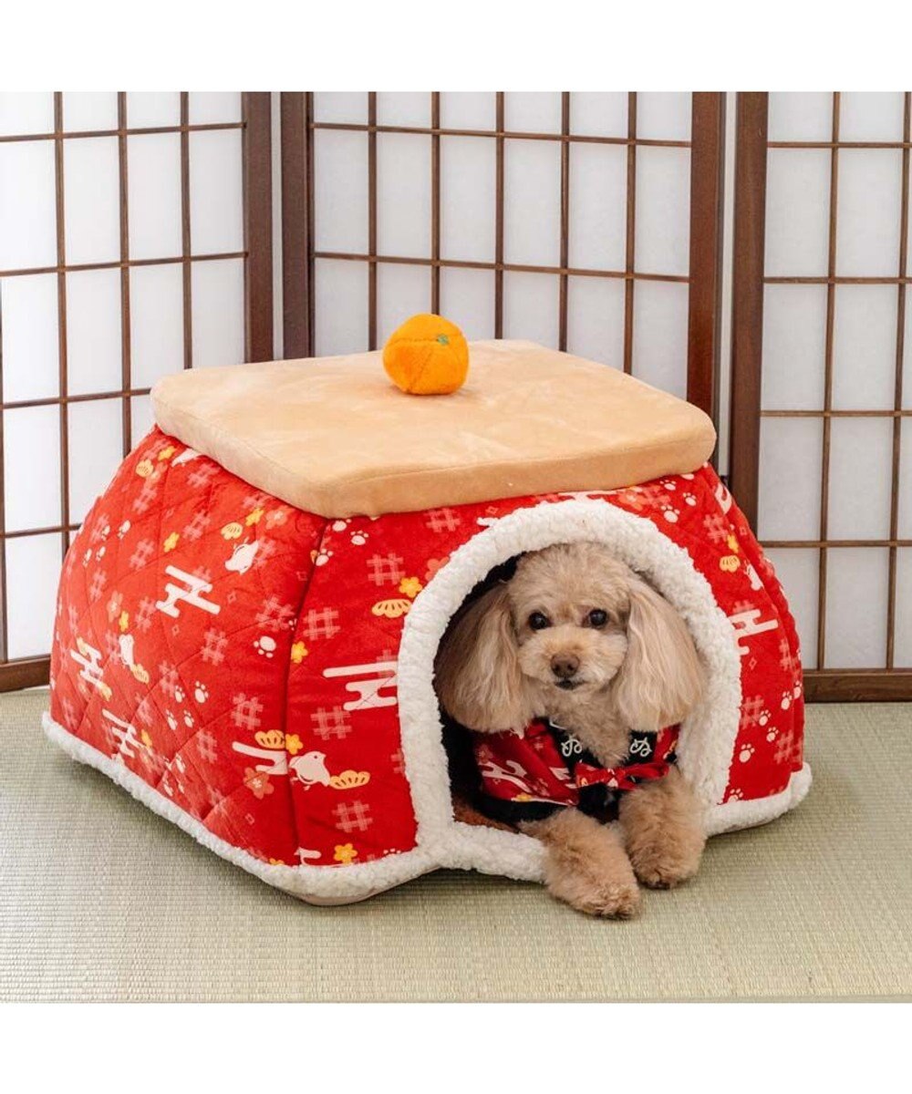 PET PARADISE ペットパラダイス こたつ ハウス 《千鳥柄》 Ｌ 