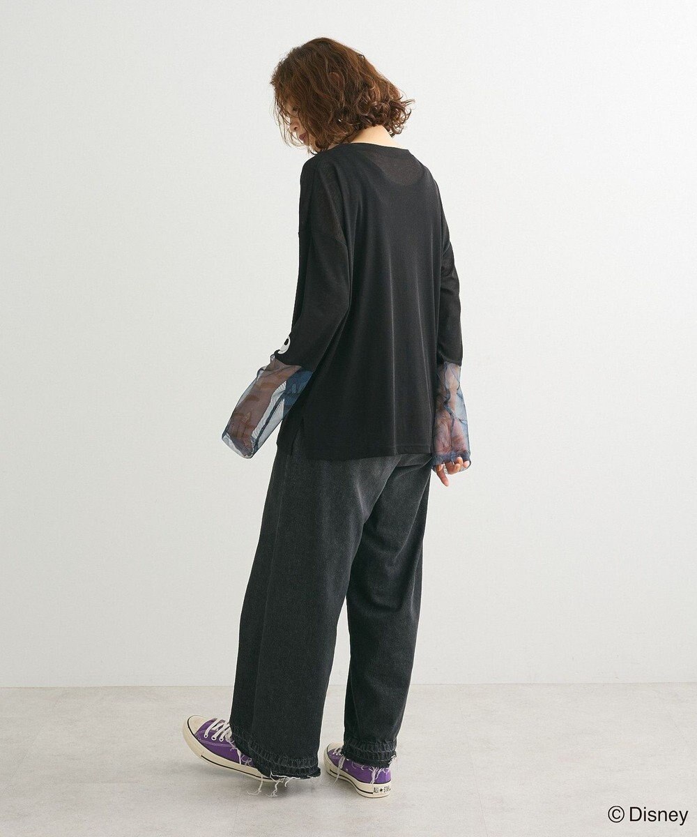 Green Parks ナイトメア／袖シアーＴシャツ 