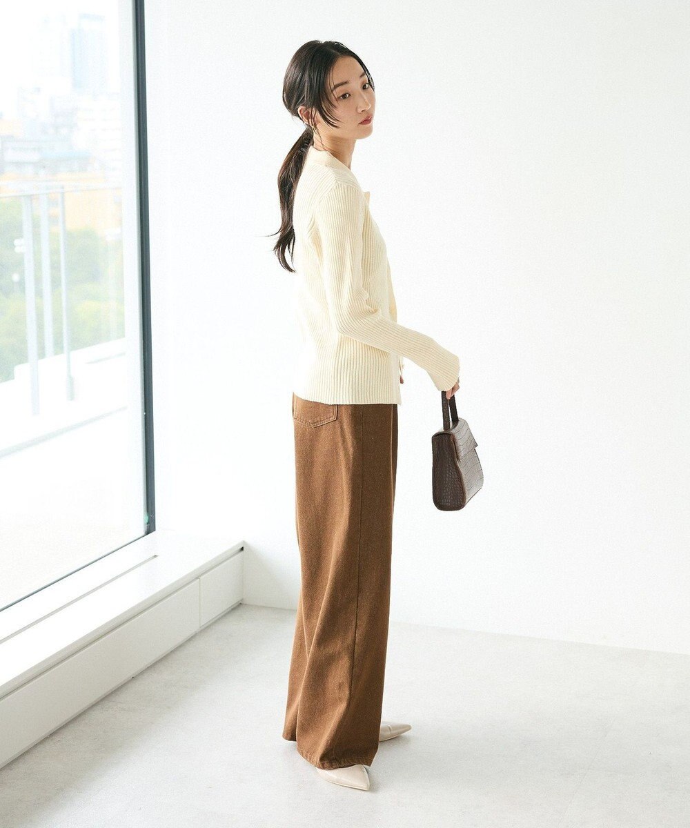 CRAFT STANDARD BOUTIQUE ホックワイドパンツ 