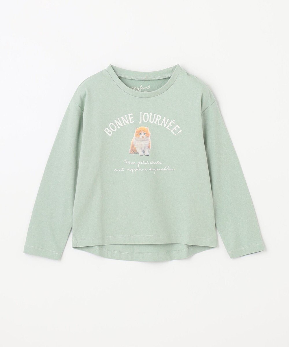 ANY KIDS アートモチーフ 長袖 Tシャツ 