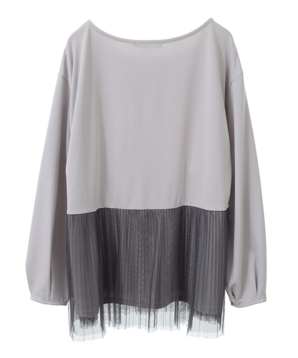 Green Parks プリーツチュールドッキングプルオーバー 