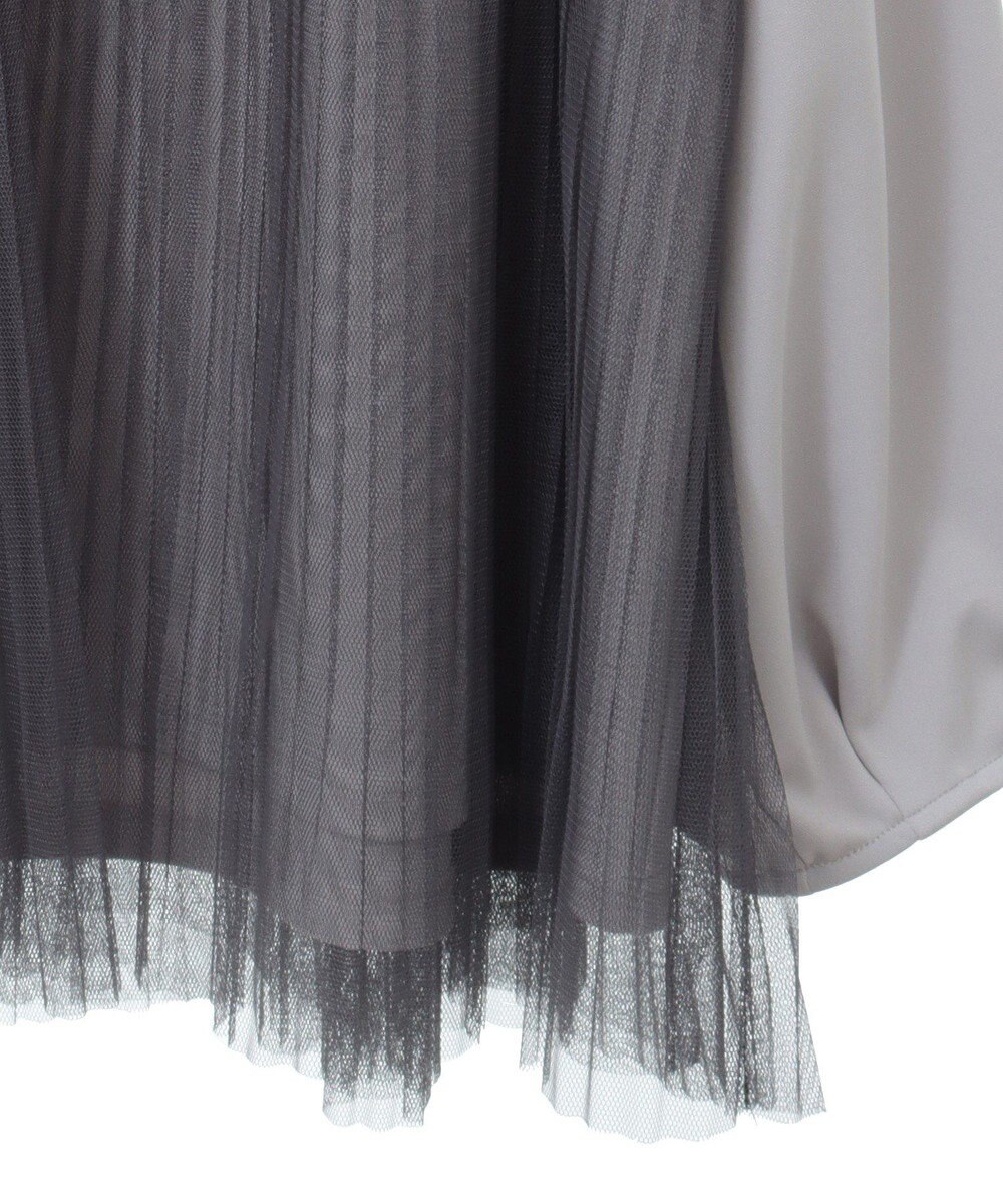 Green Parks プリーツチュールドッキングプルオーバー 