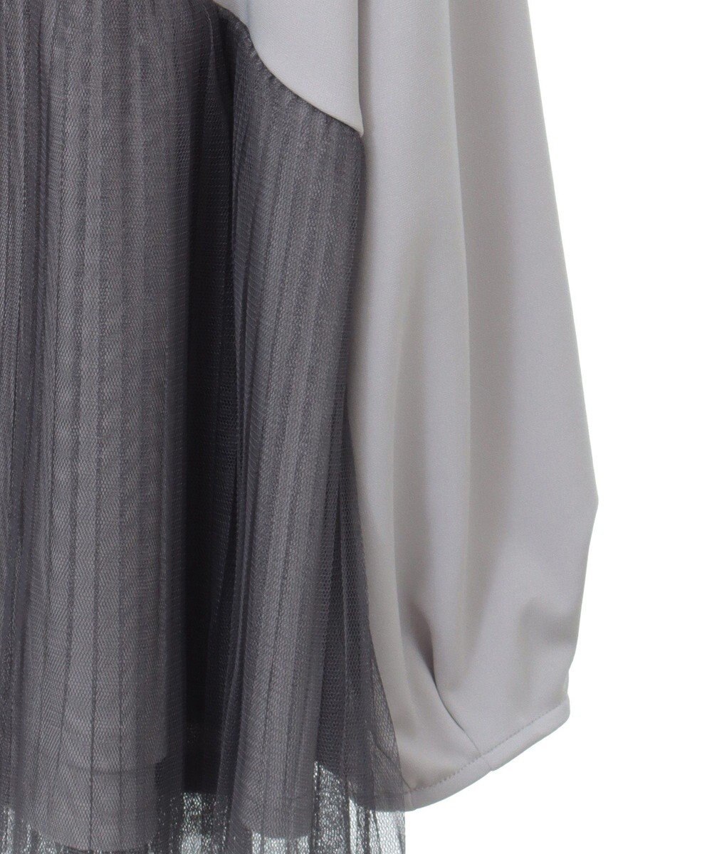 Green Parks プリーツチュールドッキングプルオーバー 