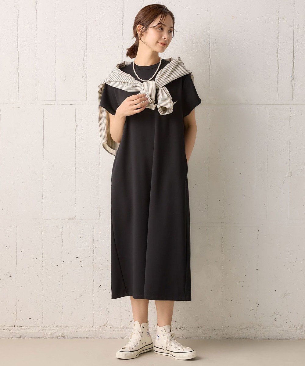 組曲 【WEB限定】バックギャザーＴワンピース 