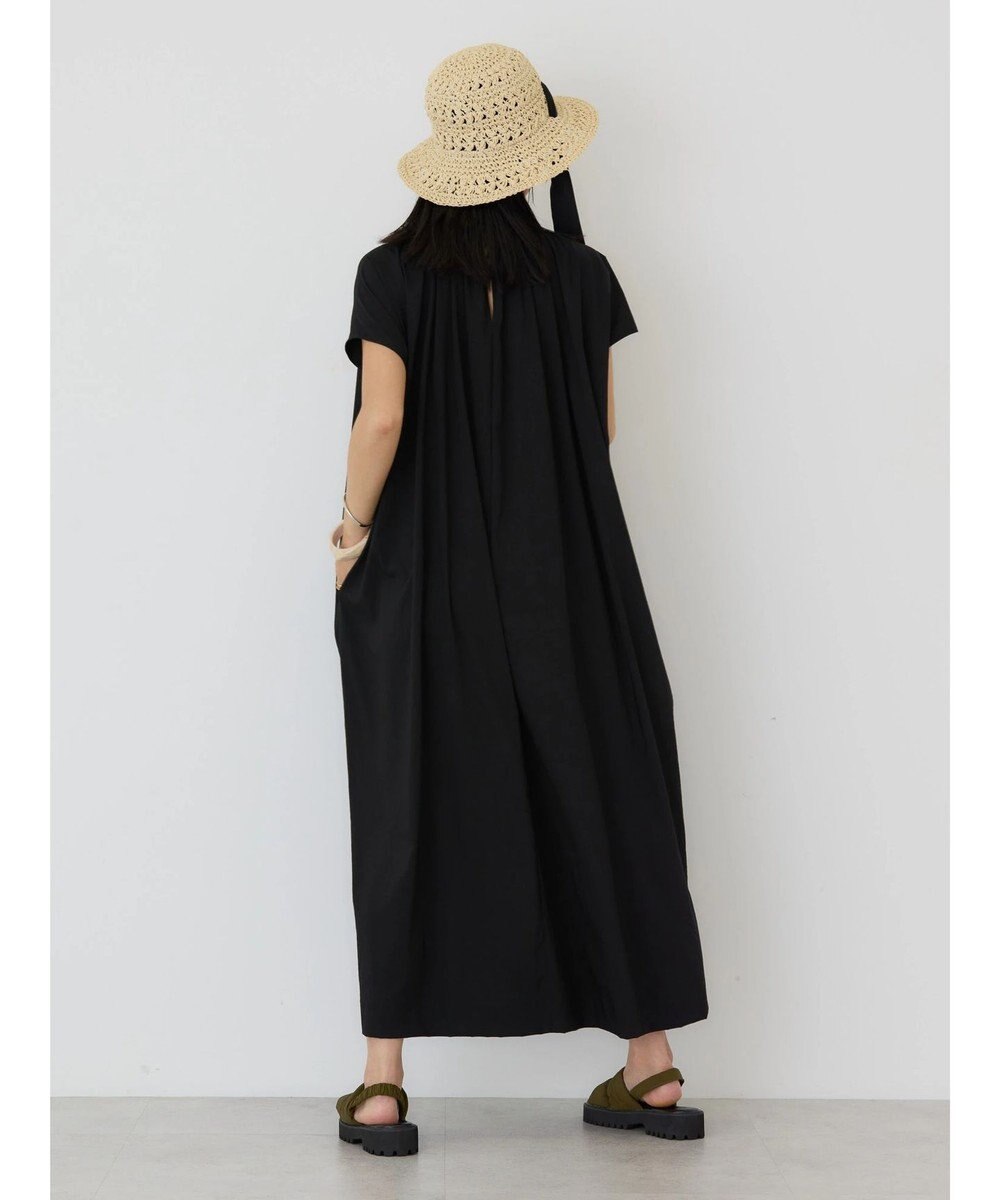 AMERICAN HOLIC 接触冷感丈違いフレンチスリーブワンピース 