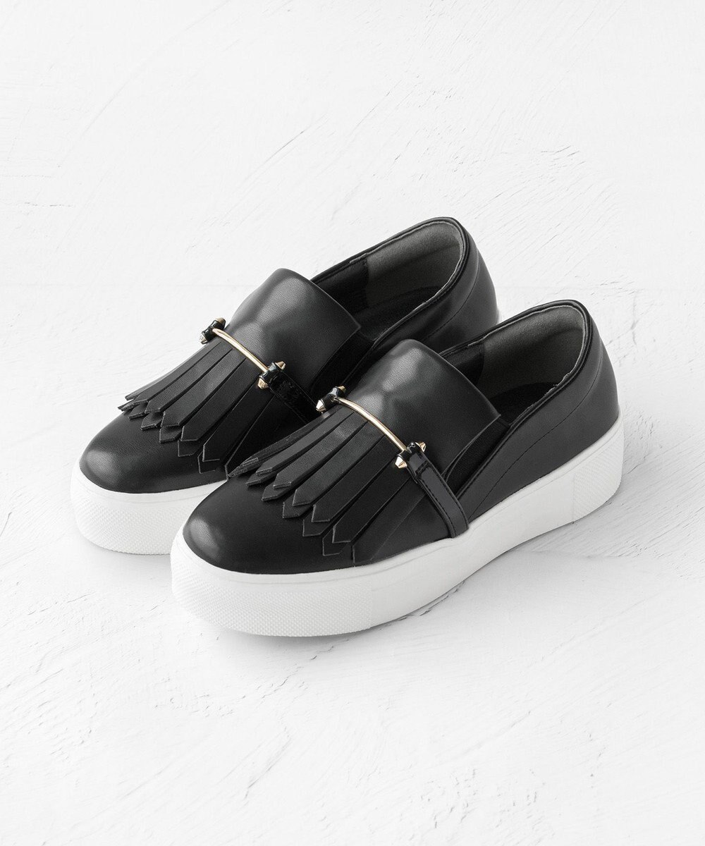 TOCCA 【晴雨兼用】FRINGE SLIPON RAIN SNEAKERS スニーカー 