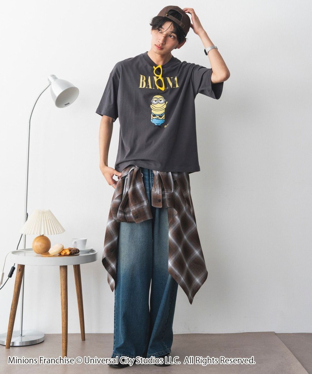 WEGO 【ミニオン / E.T. / バック・トゥ・ザ・フューチャー / デロリアン/ユニセックス着用ITEM/SMLサイズ展開】キャラクターズグラフィックT3（SS） 