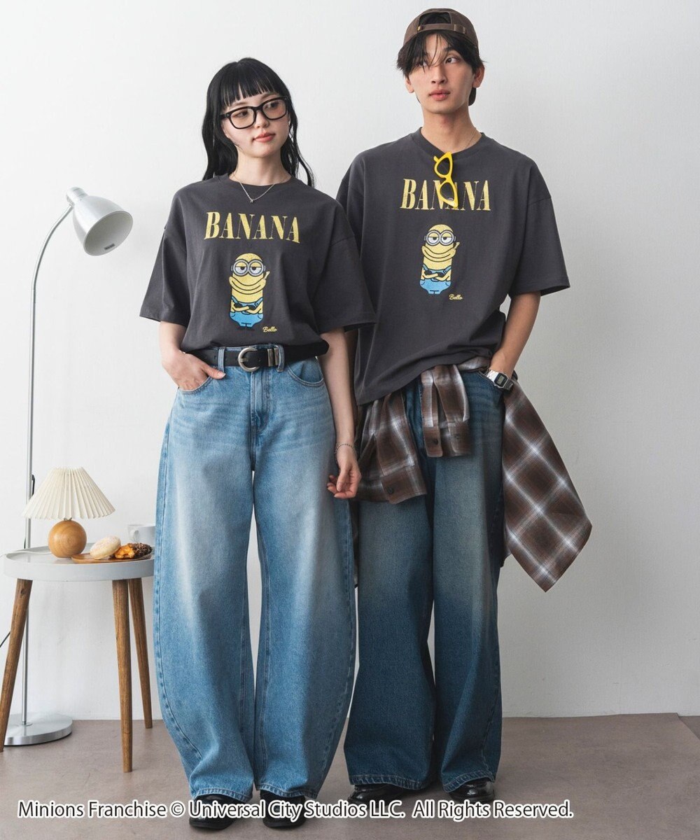 WEGO 【ミニオン / E.T. / バック・トゥ・ザ・フューチャー / デロリアン/ユニセックス着用ITEM/SMLサイズ展開】キャラクターズグラフィックT3（SS） 