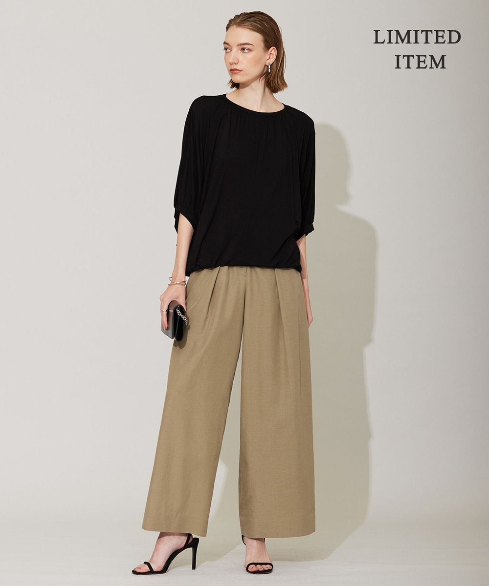 ICB 【WEB限定・洗える】Float ドルマンスリーブカットソー 