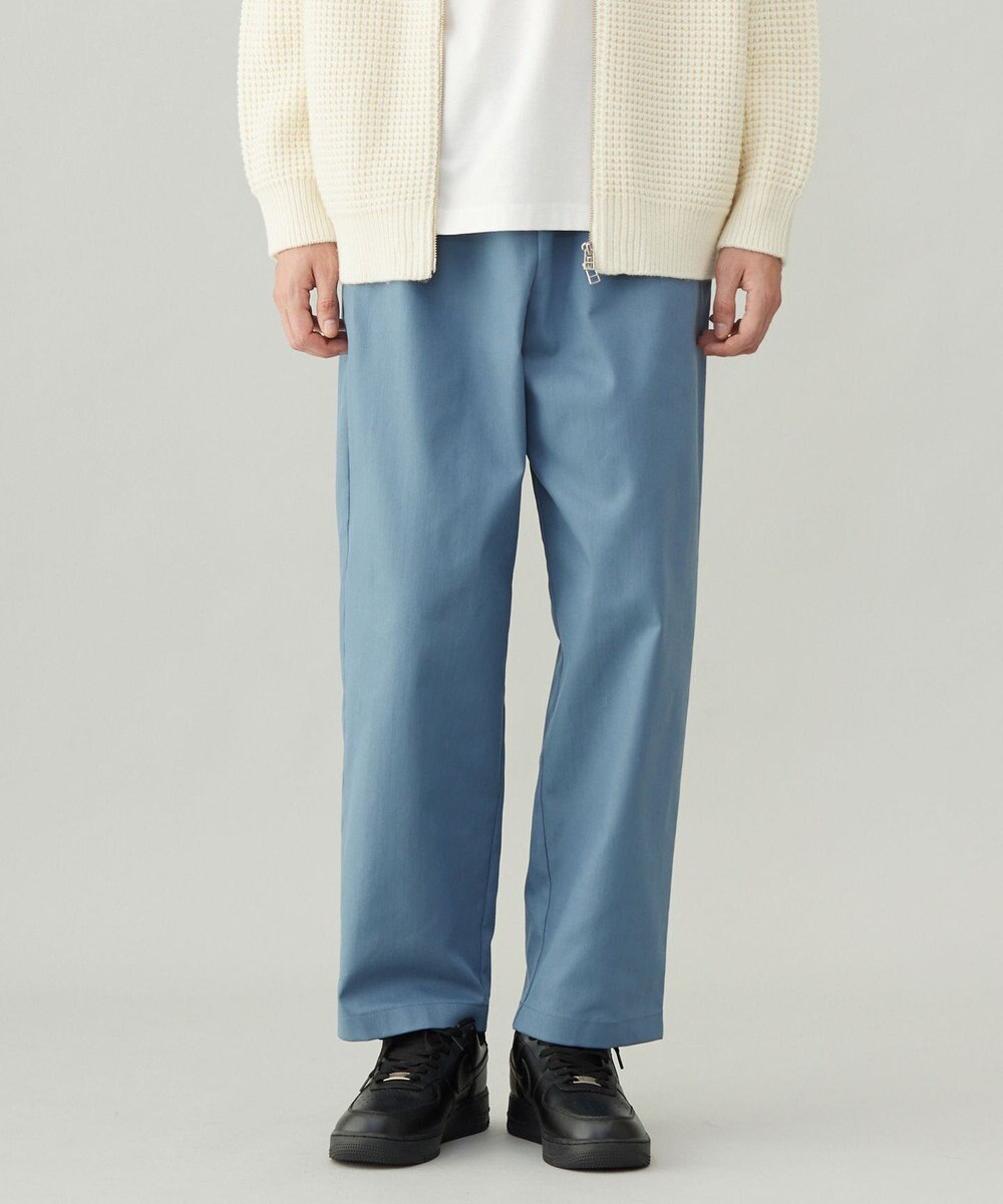 UNFILO MENS 【新色追加】FINE MOVE デニム イージーギャザーパンツ [24年商品] 