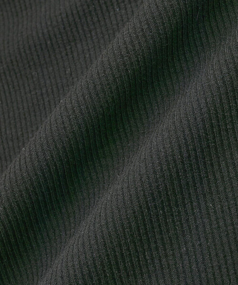 earth music&ecology リブタートルネックプルオーバー 