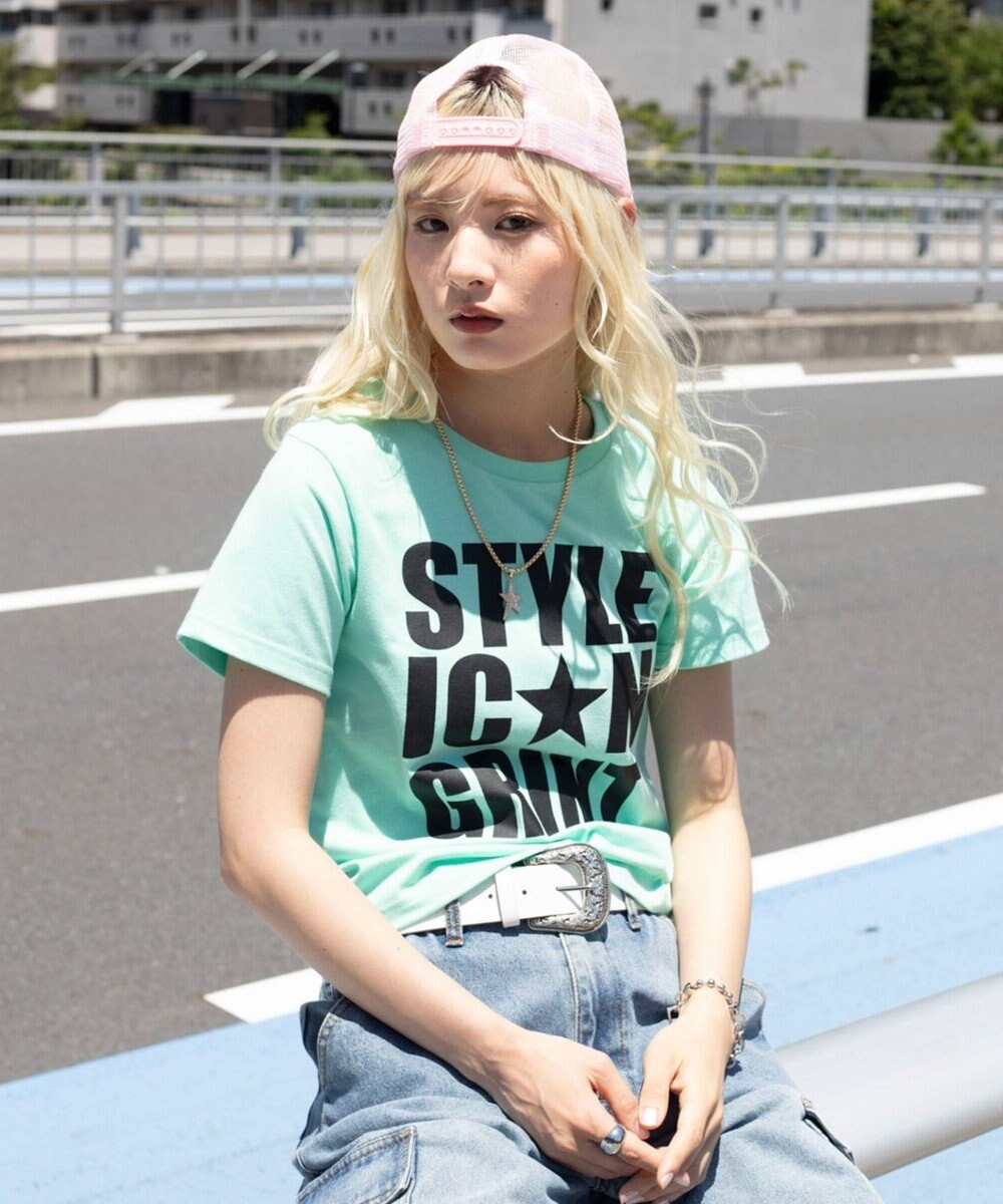 WEGO カラーロゴT 