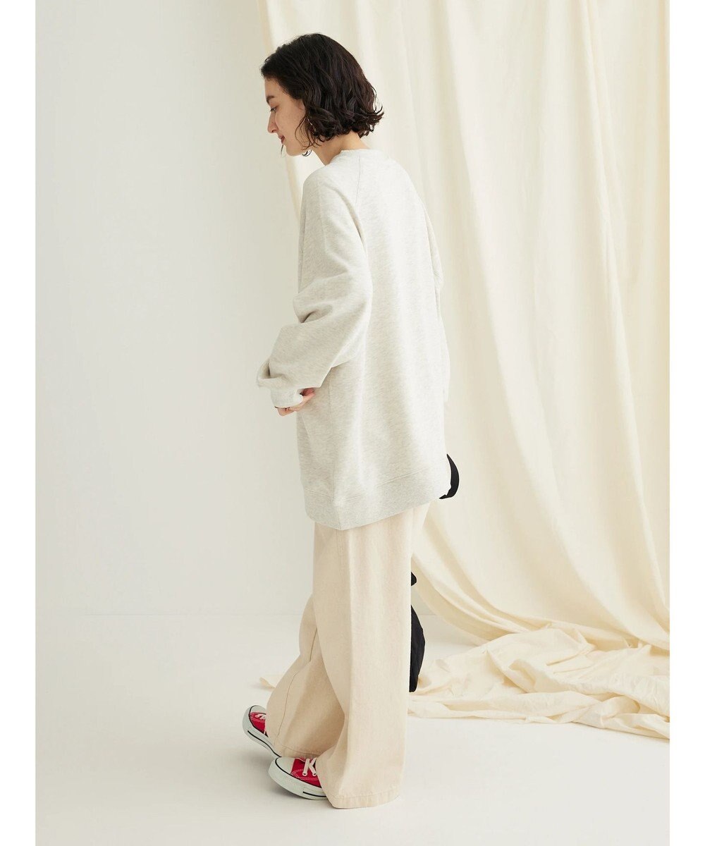 CRAFT STANDARD BOUTIQUE プリント裏毛ビッグプルオーバー 