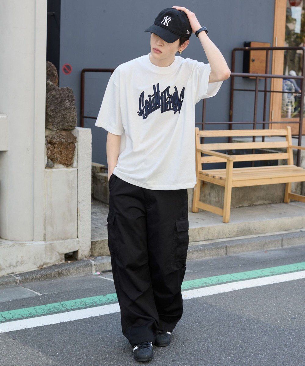 WEGO 【ユニセックス着用ITEM】ワッペンロゴドロストBIG　T（SS） 
