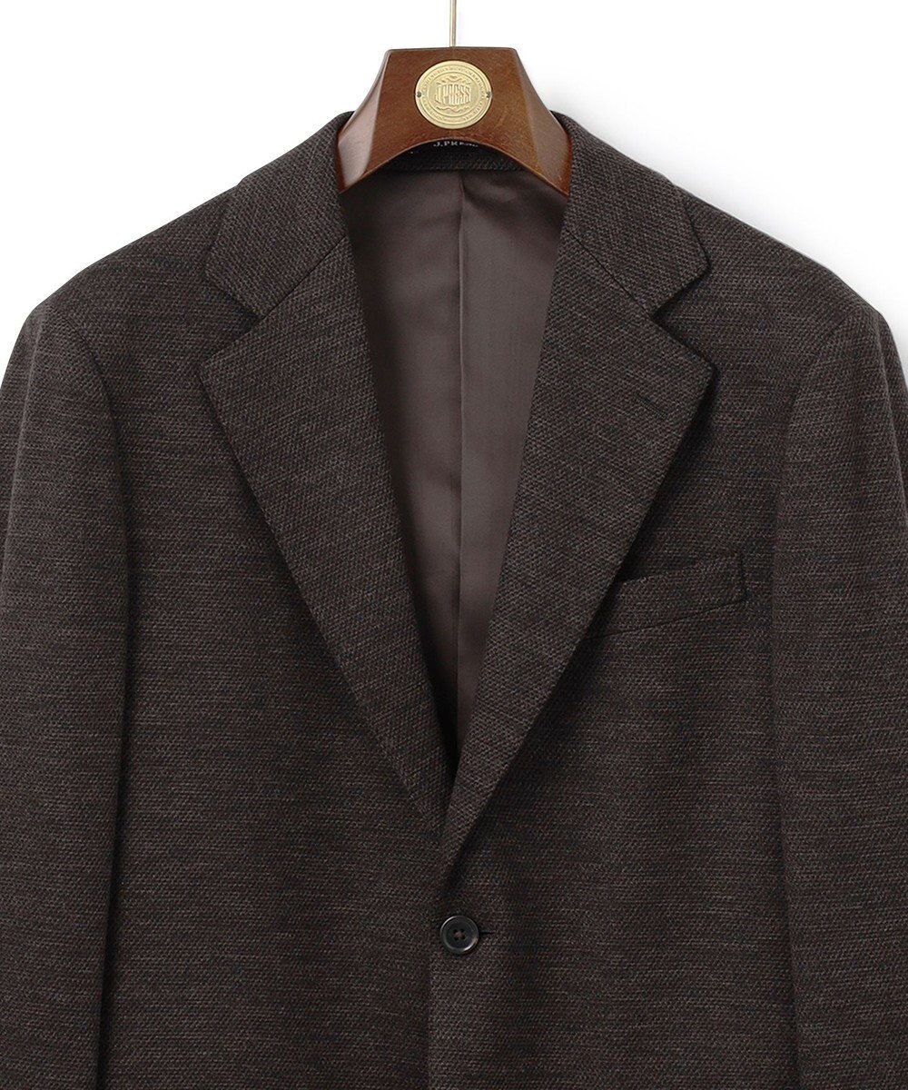 J.PRESS MEN 【KING SIZE】【セットアップ対応】SOFAニット ハイグレードジャージ ジャケット 