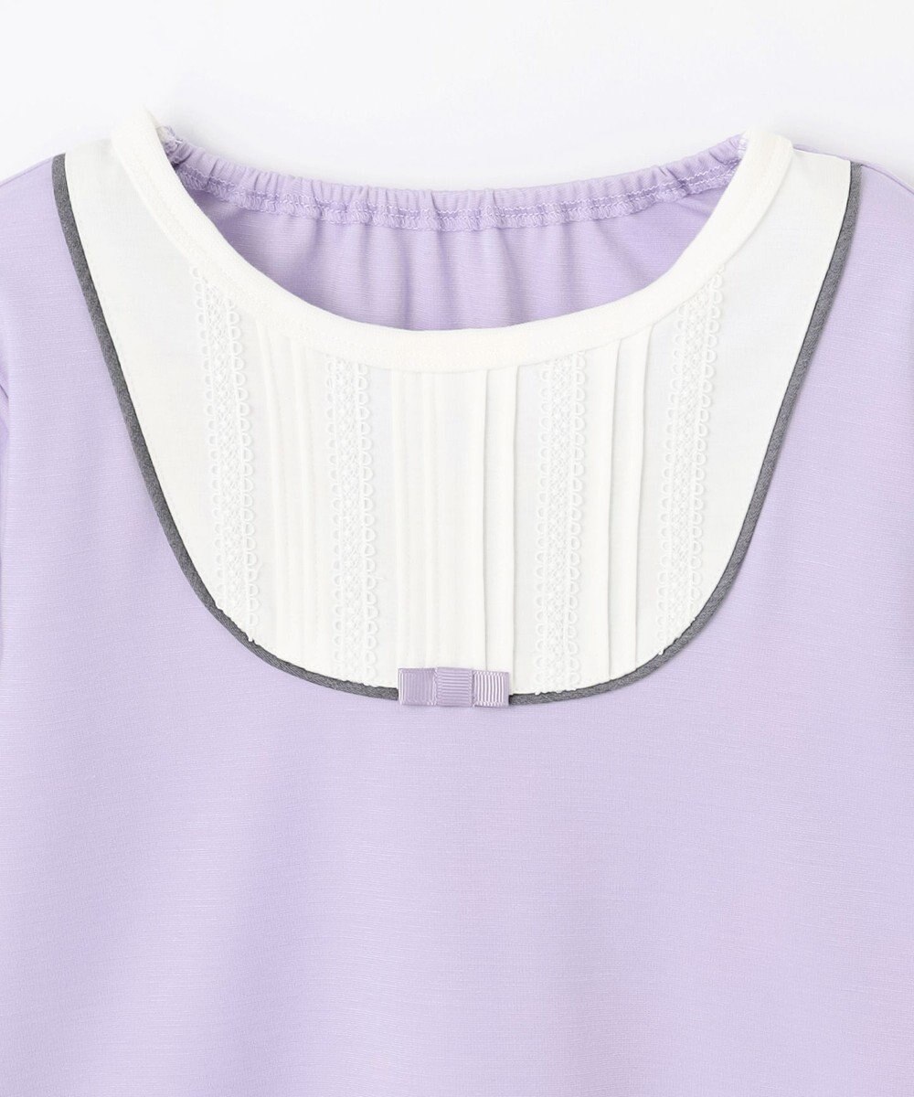 組曲 KIDS 【110-140㎝】【接触冷感・UVカット】サラリとヨークデザイン トップス 