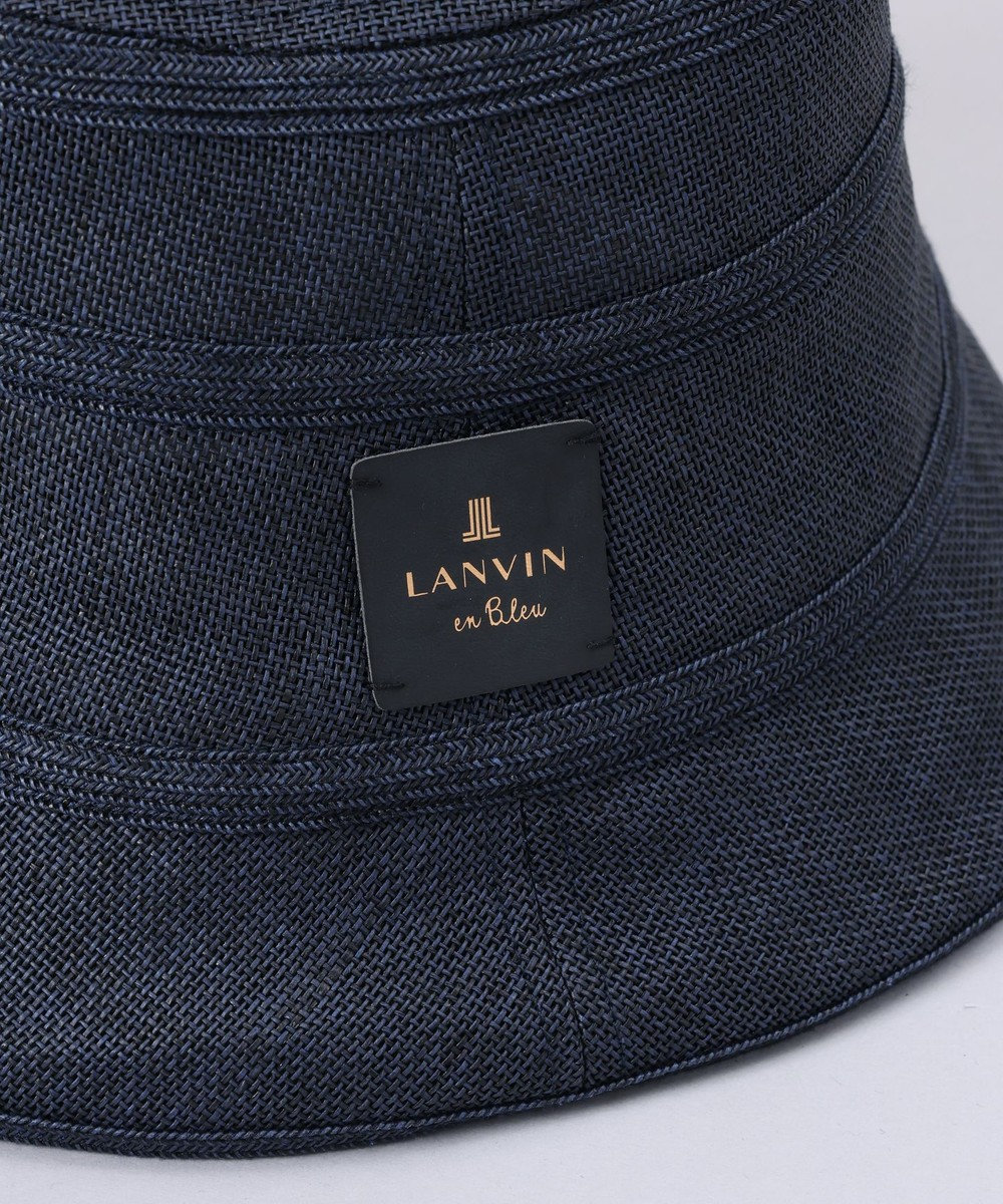 LANVIN en Bleu ランバン オン ブルー ペーパーシートバケットハット 