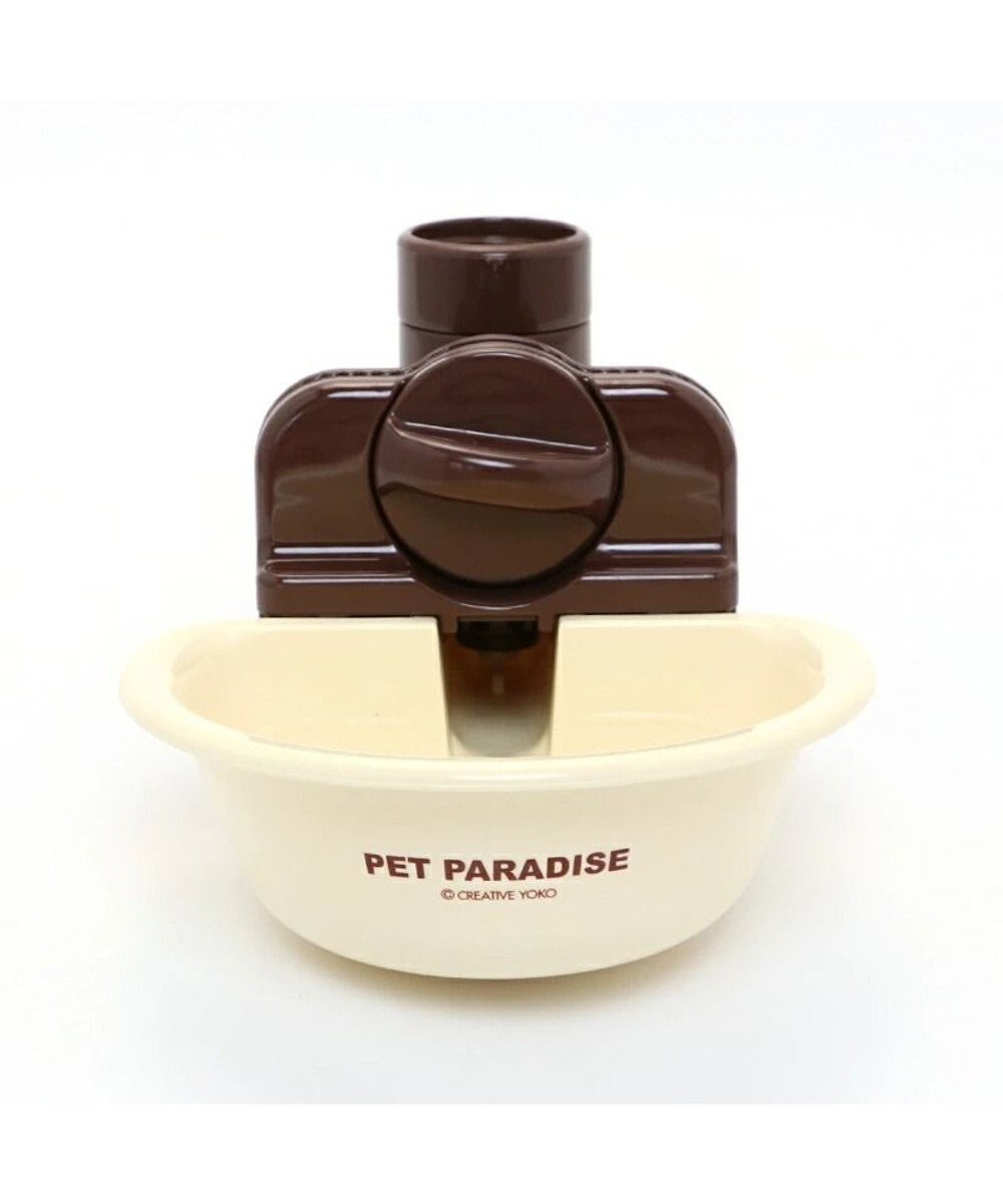 PET PARADISE ペットパラダイス ウォーターボウル（アイボリー） 