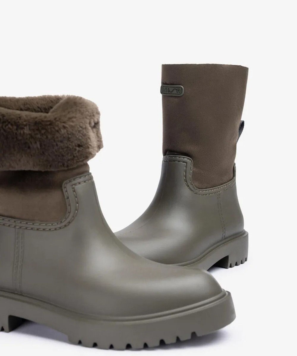 BONTRE 【UNISA/ウニサ】ファーラバーブーツ/GASCON-UA 