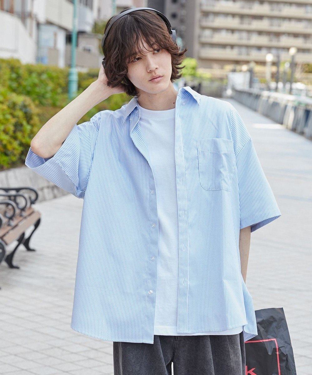 WEGO 【ユニセックス着用ITEM/シワになりにくい】イージーケアオックスフォードシャツ（S） 