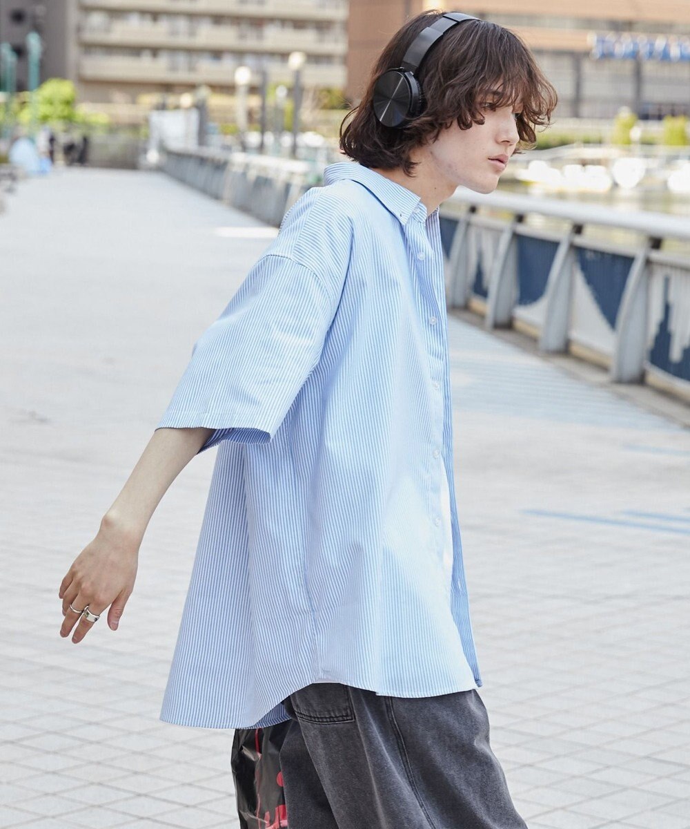 WEGO 【ユニセックス着用ITEM/シワになりにくい】イージーケアオックスフォードシャツ（S） 