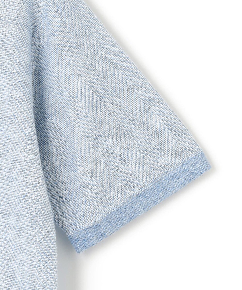 JOSEPH HOMME リネンヘリンボン　Vネックニット 