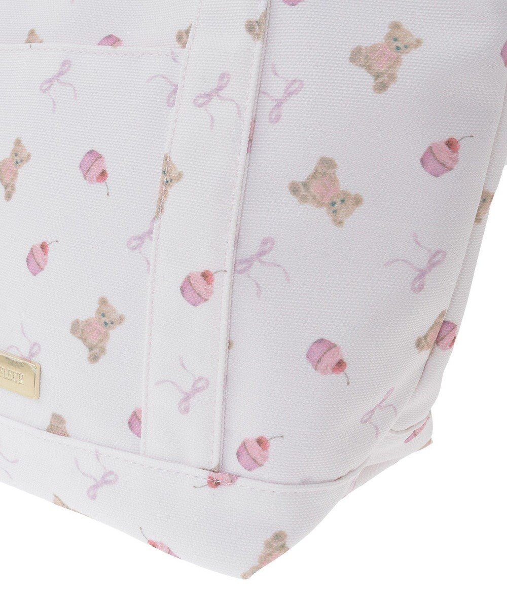 Maison de FLEUR ベア総柄2Wayトートバッグ 