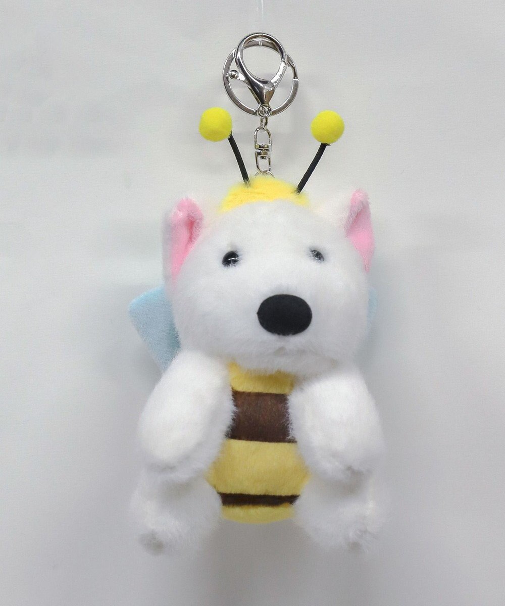 WEGO みつばちわんこぬいぐるみキーホルダー 