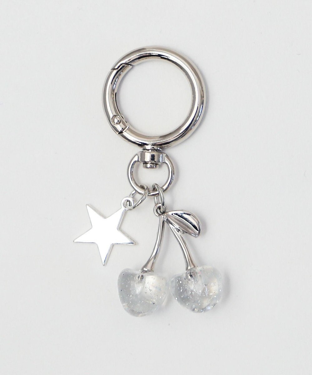 WEGO カラークリアチェリーキーホルダー 