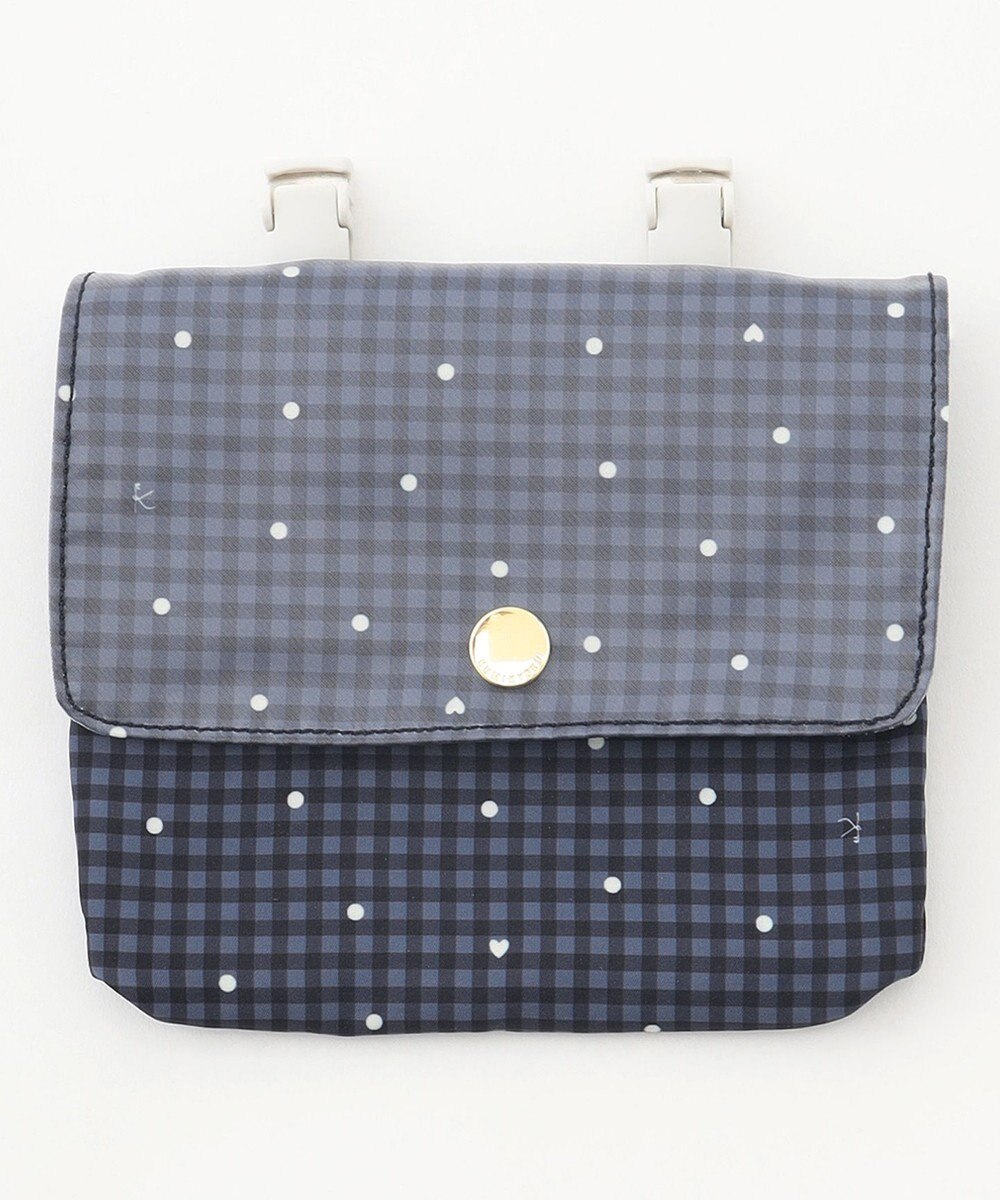 組曲 KIDS gingham K heart 移動ポシェット 