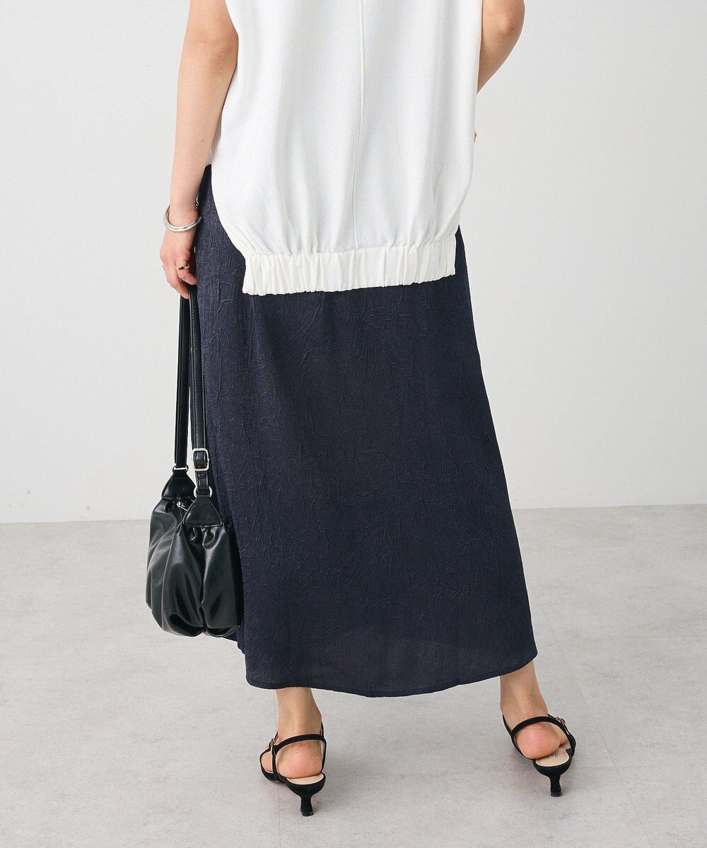 CRAFT STANDARD BOUTIQUE 光沢ワッシャースカート 