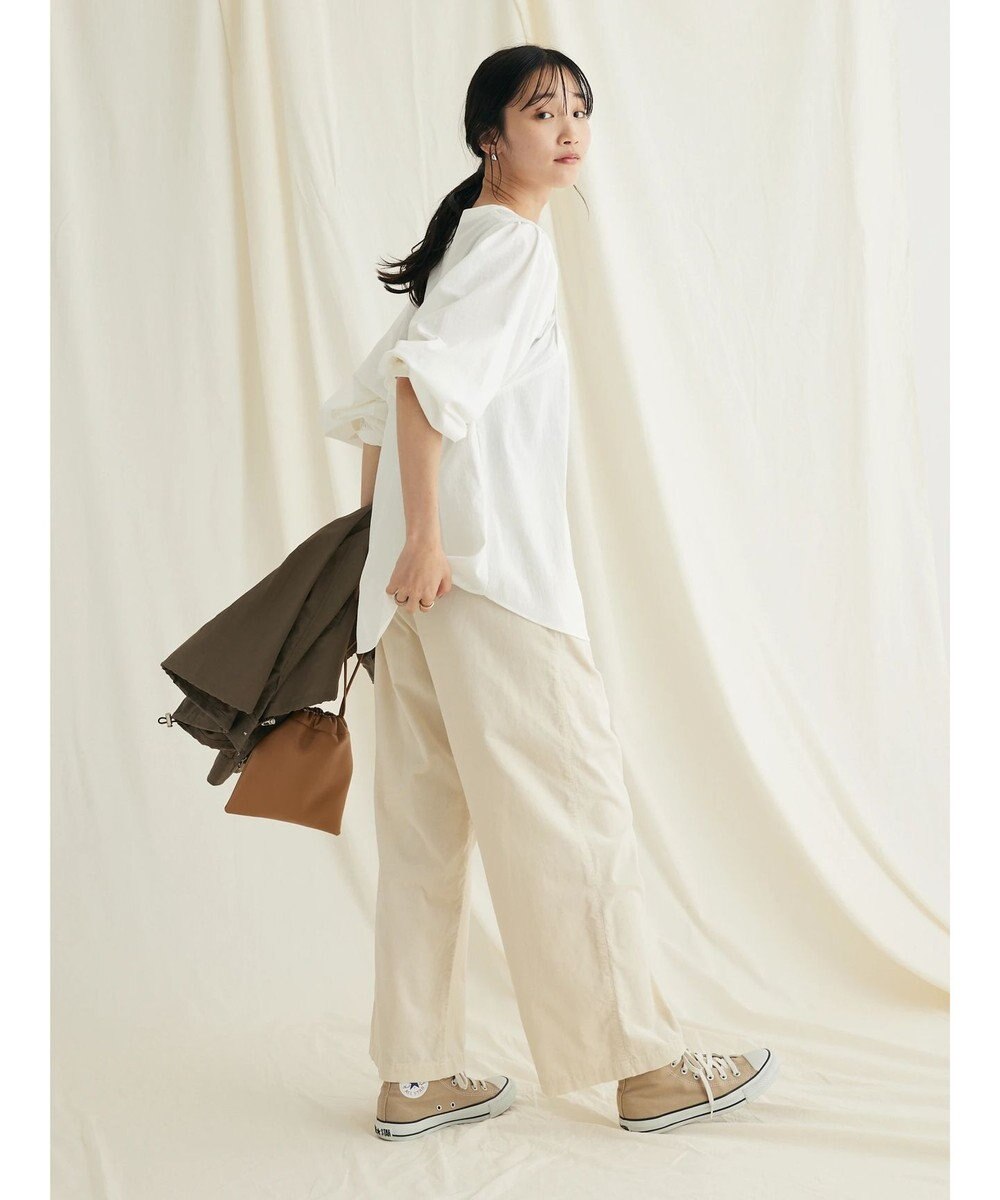 CRAFT STANDARD BOUTIQUE レーヨンデシンドルマンブラウス 