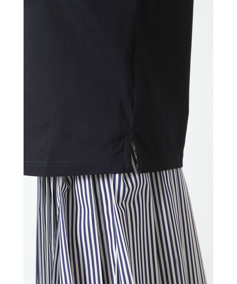 DAKS ロゴ スパンコール Tシャツ 