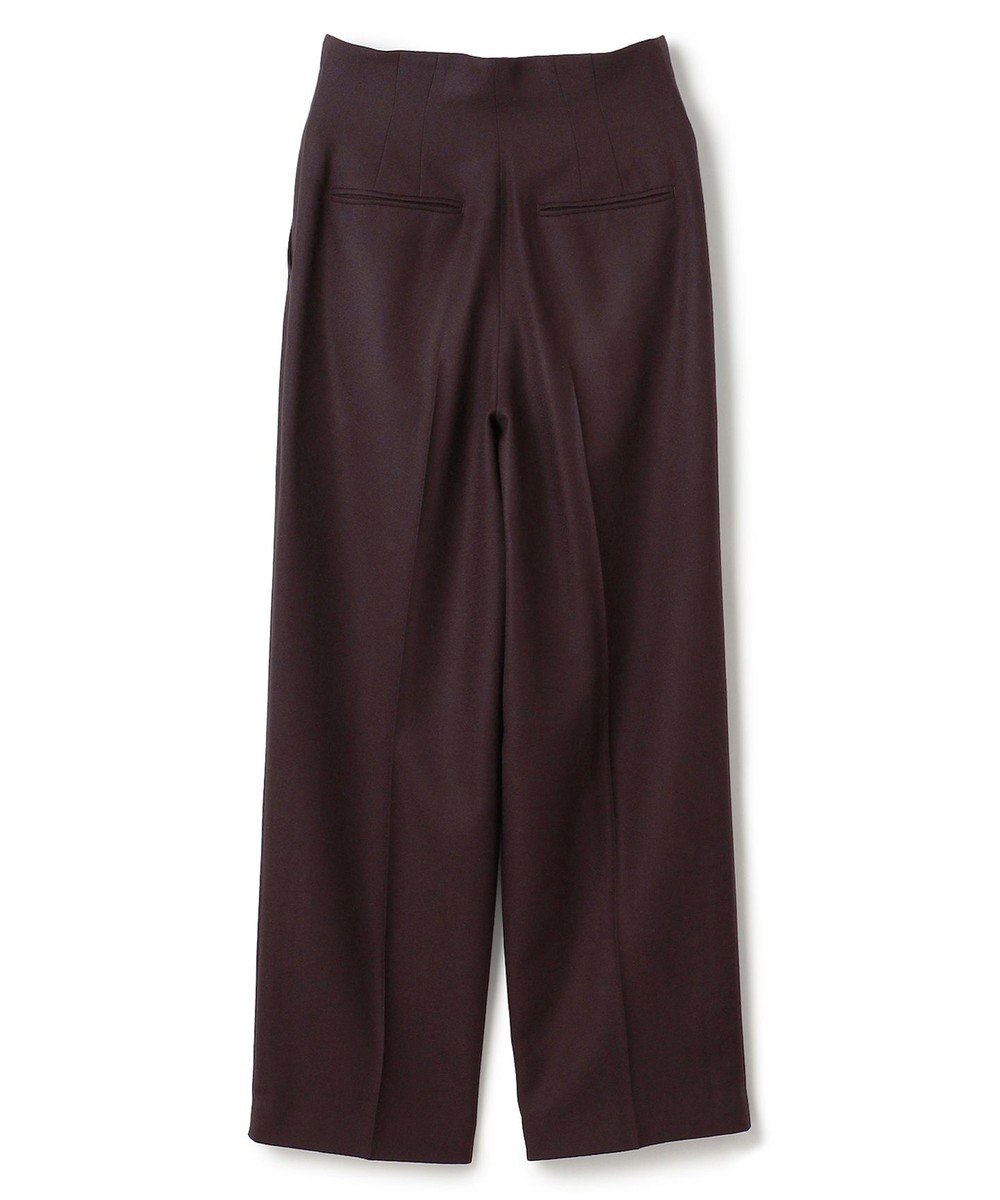 BEIGE， TERNES / フロントジップワイドパンツ 