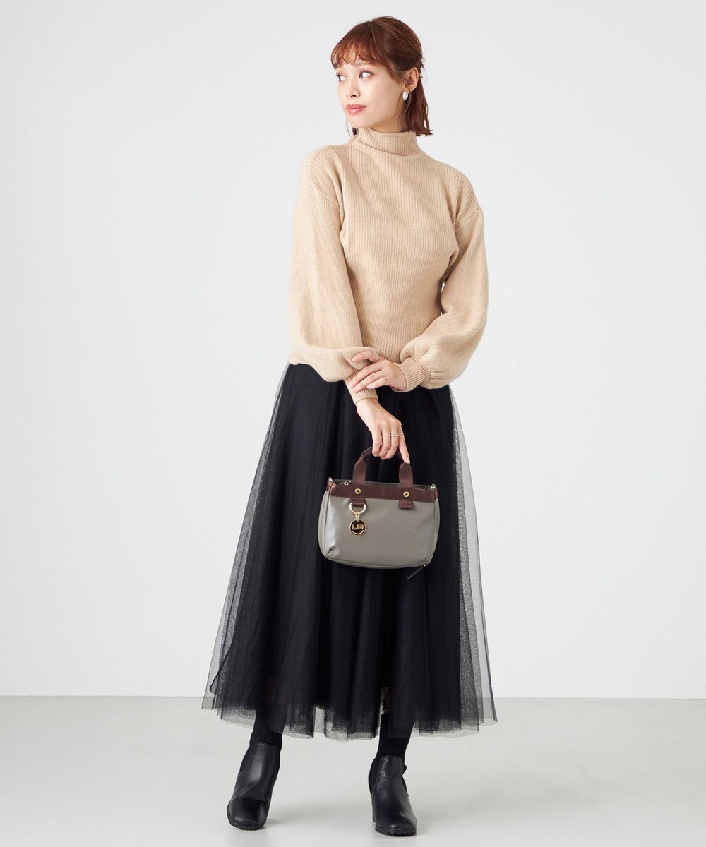 LA BAGAGERIE 【コットン×ポリウレタン】シャイニーミニマムトート 