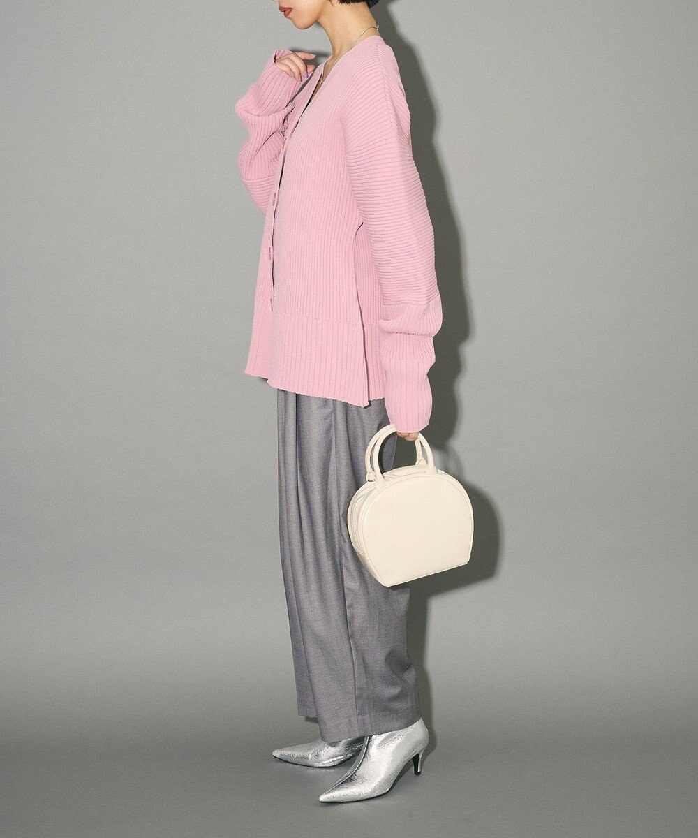 Green Parks リブニットカーディガン 