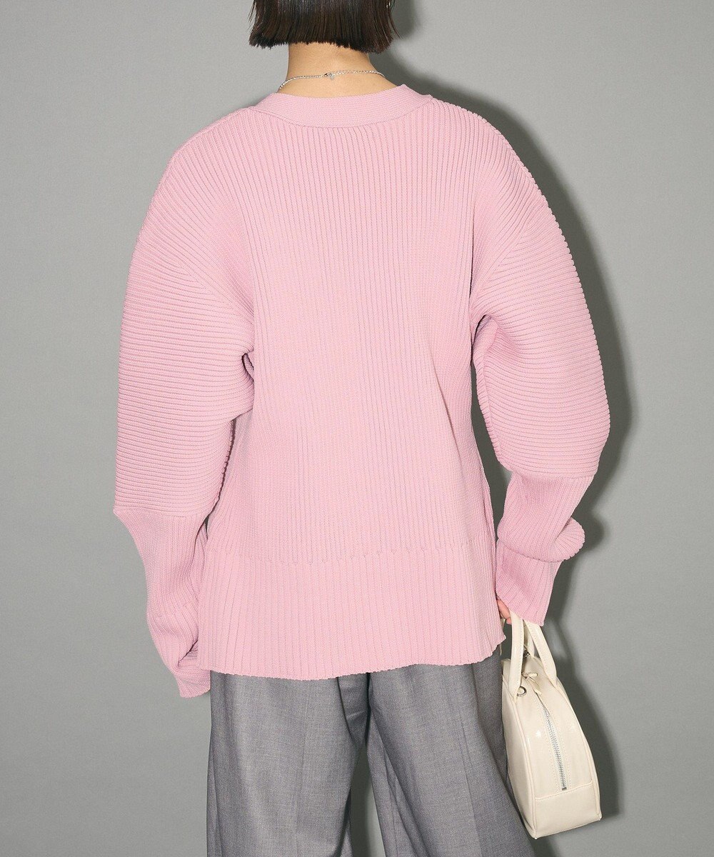 Green Parks リブニットカーディガン 