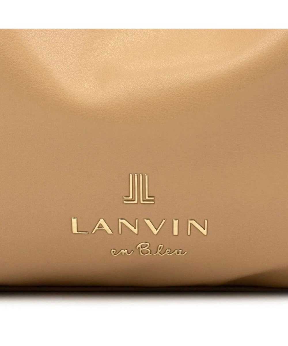 LANVIN en Bleu スフレ ハンドバッグ 